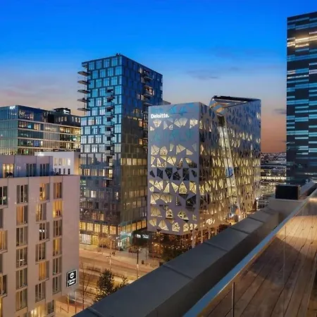 Eksklusiv Med Fin Takterrasse I Bjorvika * Oslo