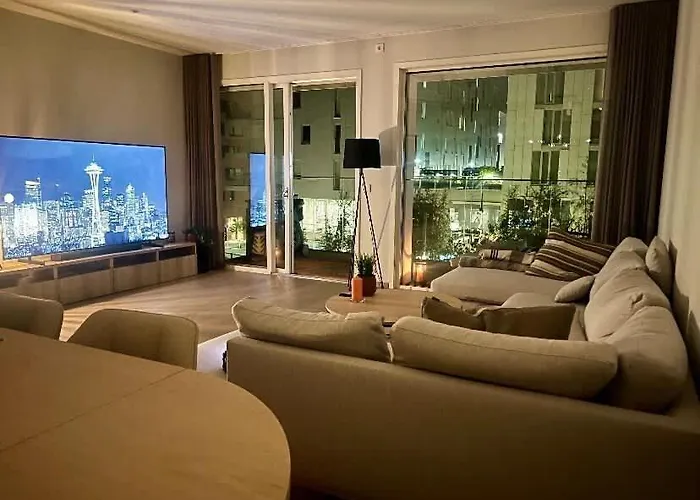 Eksklusiv Med Fin Takterrasse I Bjorvika