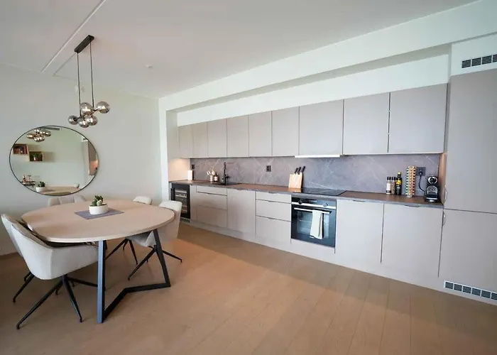 Eksklusiv Med Fin Takterrasse I Bjorvika 아파트 *