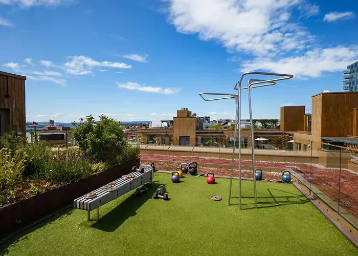 Eksklusiv Med Fin Takterrasse I Bjorvika 아파트 *