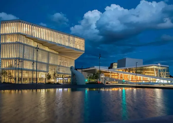 Eksklusiv Med Fin Takterrasse I Bjorvika