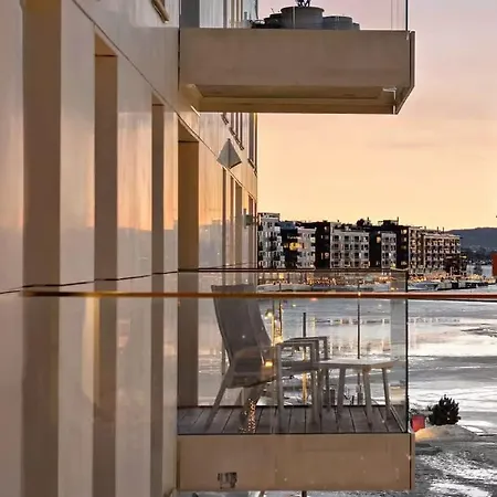 Eksklusiv Med Fin Takterrasse I Bjorvika Appartement Oslo